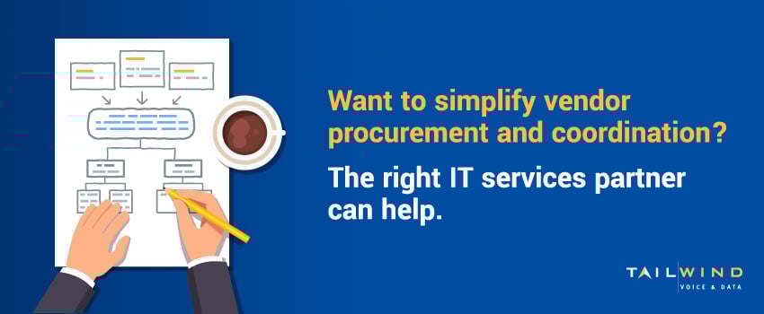 Want to simplify vendor procurement and coordination? The right IT services partner can help.