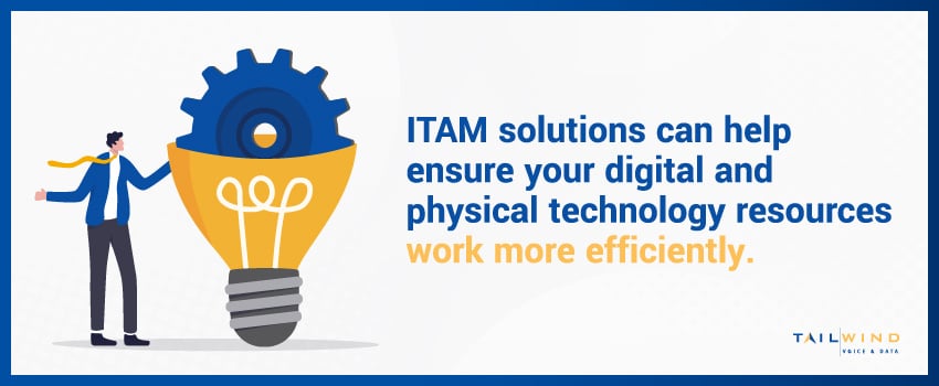 ITAM solutions can help ensure your digital and physical technology resources work more efficiently.